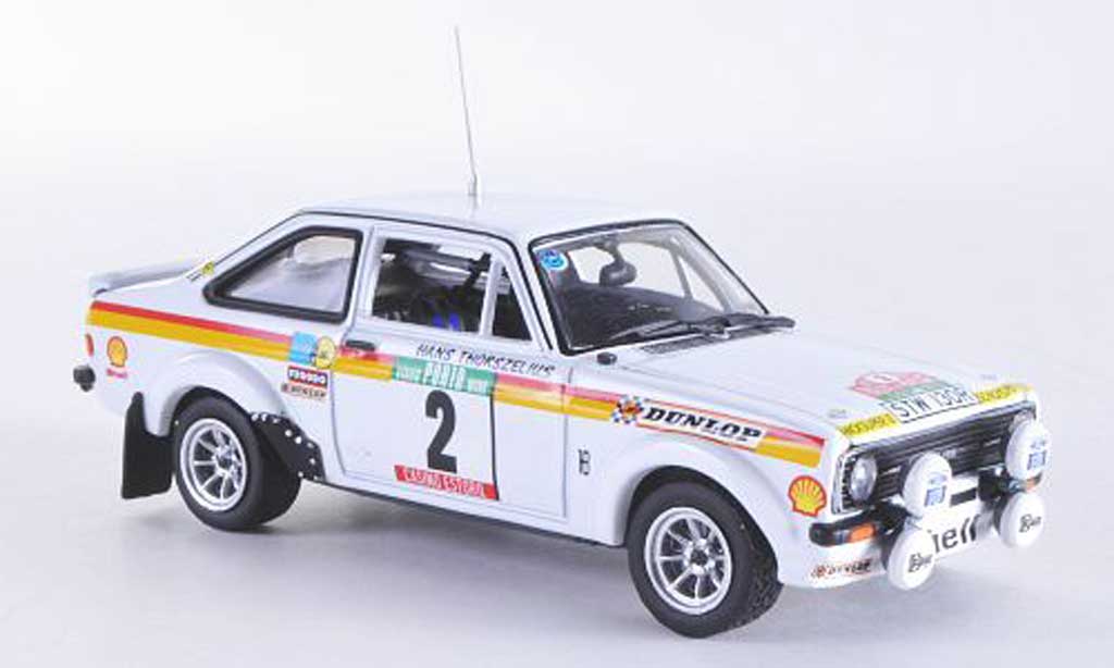 Ford Escort RS 1800 1/43 Vitesse RS 1800 MKII No.2 B.Waldegaard / H.Thorszelius Rally de Portugal 1977 modellino in miniatura