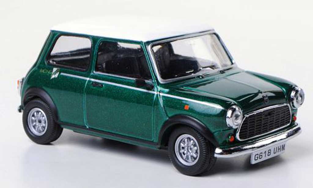 Austin Mini Cooper 1/43 Vitesse Cooper Racing Green grun/bianco RHD 1990 modellino in miniatura