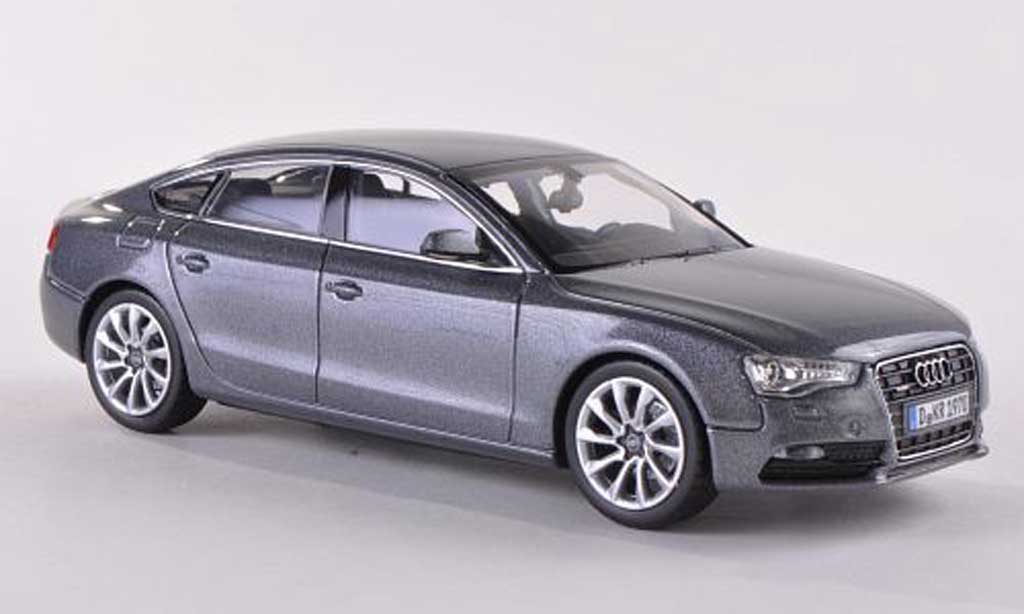 Audi A5 1/43 Norev Sportback grigio 2012 modellino in miniatura