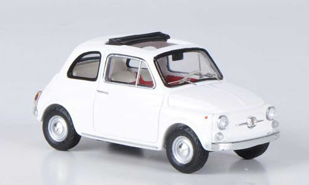 Fiat 500 1/43 Ebbro F bianco 1965 modellino in miniatura