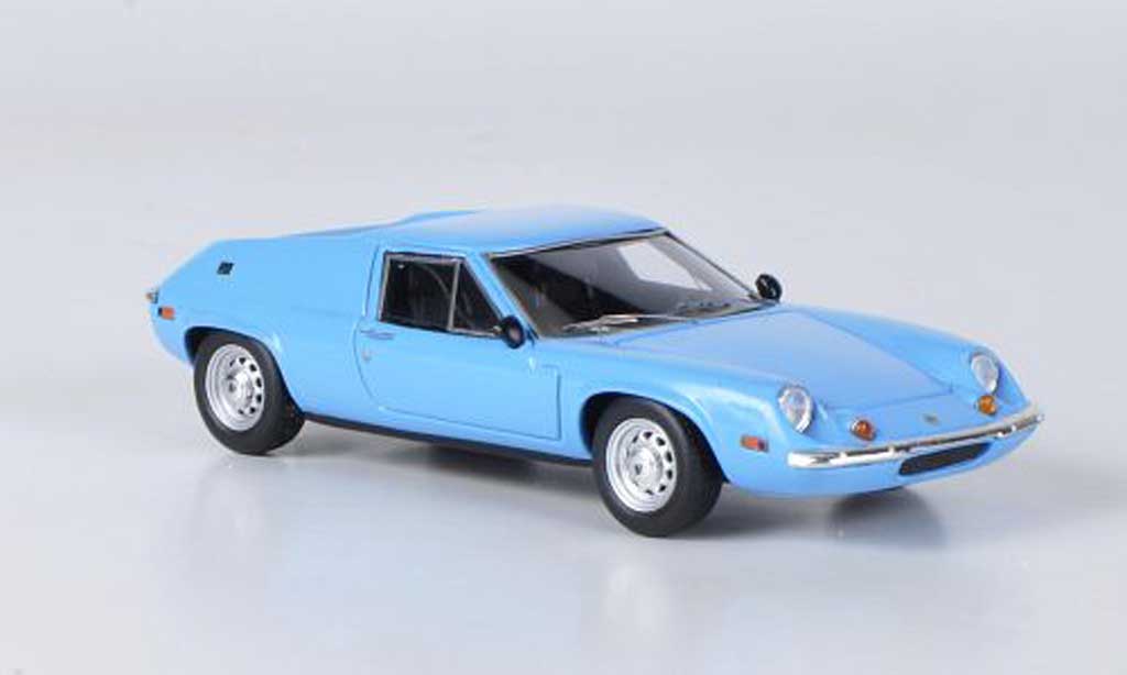Lotus Europa 1/43 Ebbro S2 Type 65 blu 1969 modellino in miniatura