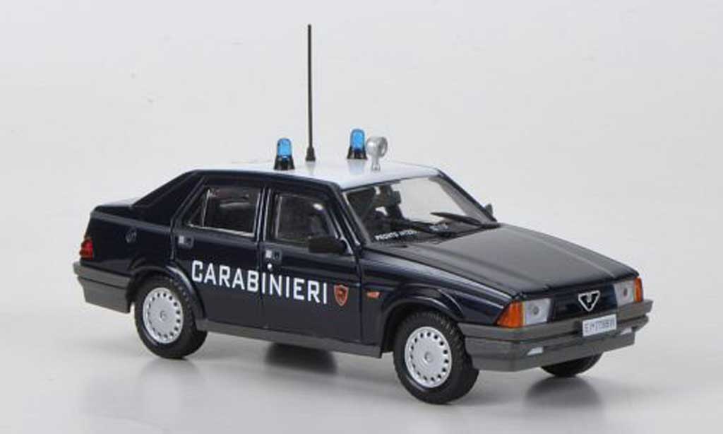 Alfa Romeo 75 1/43 Hachette Carabinieri 1988 modellino in miniatura