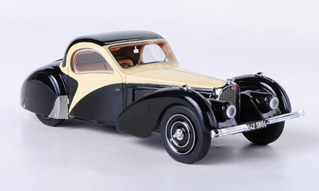 Bugatti 57 S 1/43 Look Smart S nero/beige 1937 modellino in miniatura