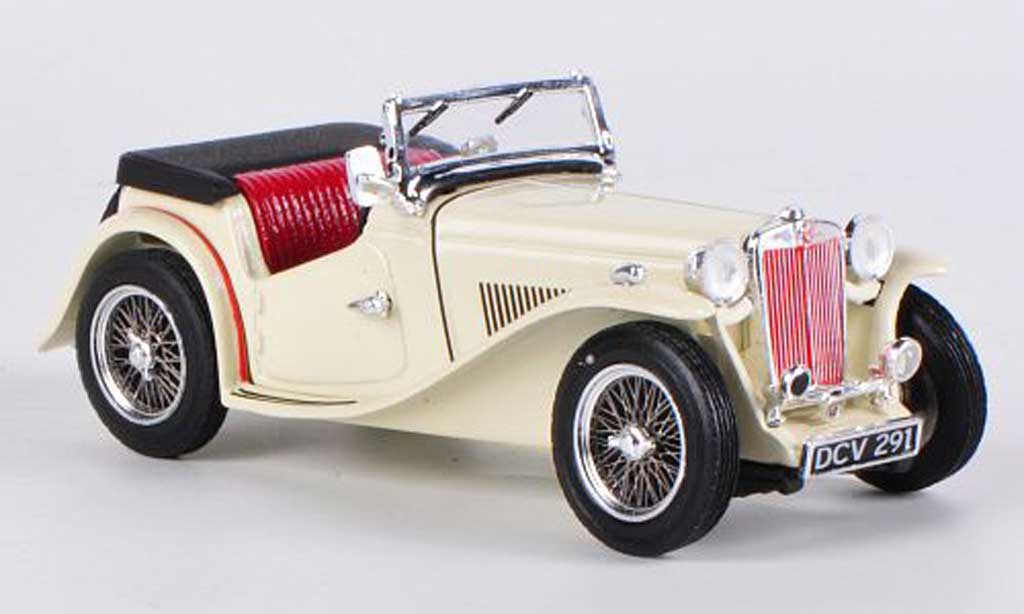 MG TC 1/43 Vitesse offen cream 1945 modellino in miniatura