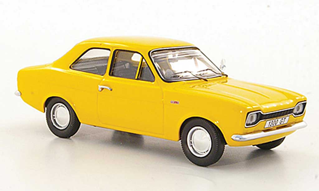 Ford Escort MK1 1/43 Trofeu MK1 1300 GT giallo LHD 1968 modellino in miniatura