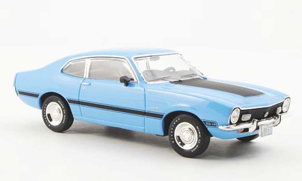 Ford Maverick 1/43 Premium X GT blu 1974 modellino in miniatura