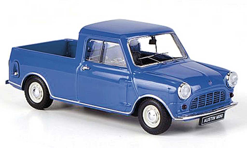 Austin Mini Pick Up 1/43 Ebbro 1/4 ton blu RHD 1961 modellino in miniatura