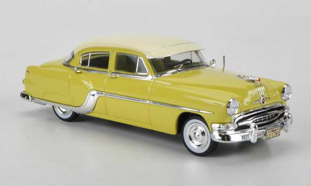 Pontiac Chieftain 1/43 Premium X giallo/beige Sondermodell limited edition 1954 modellino in miniatura