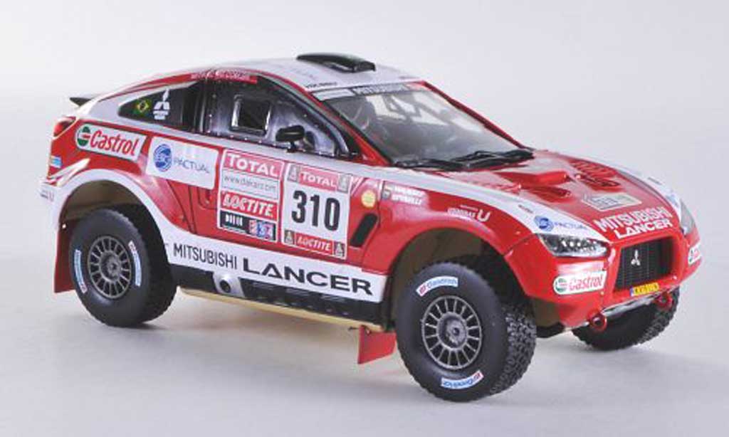 Mitsubishi Racing Lancer 1/43 Vitesse No.310 G.Spinelli / H.Youssef Rally Dakar 2012 modellino in miniatura