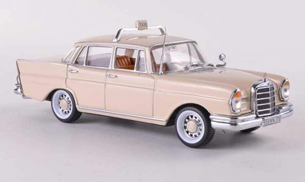 Mercedes 220 SE 1/43 Vitesse SE (W111) Taxi Berlin beige 1959 modellino in miniatura