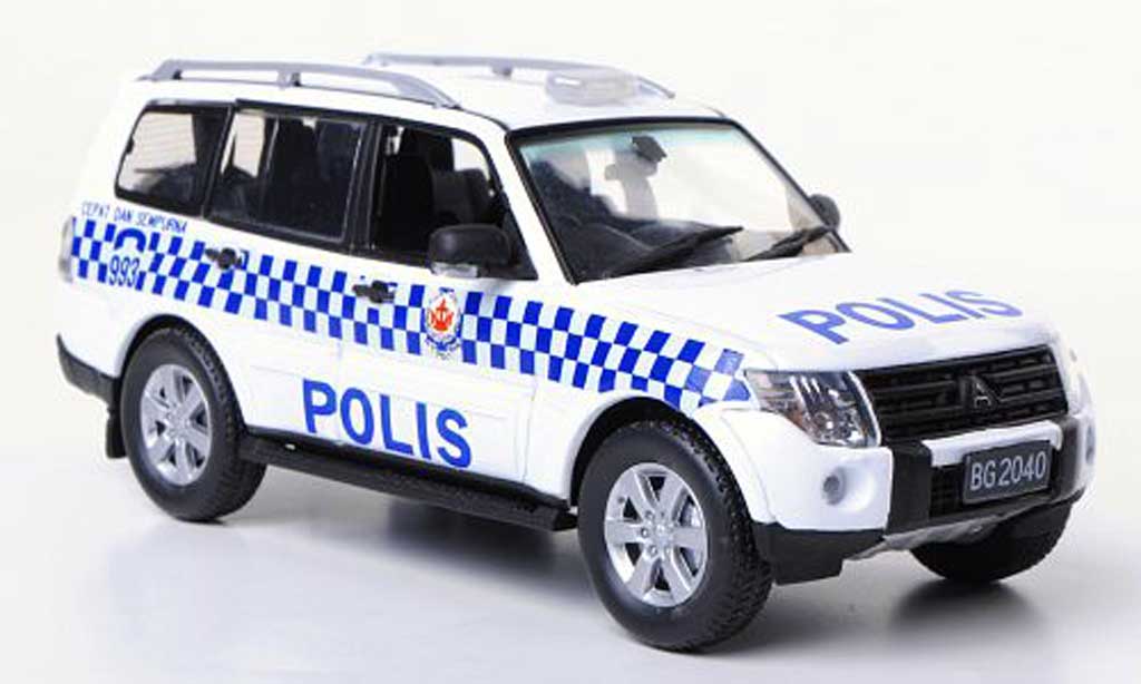 Mitsubishi Pajero 1/43 Vitesse Polis Polizei Brunei modellino in miniatura