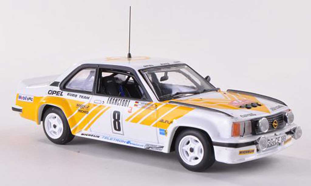 Opel Ascona B 1/43 Vitesse B 400 No.8 Euro Team Rally Monte Carlo 1980 modellino in miniatura