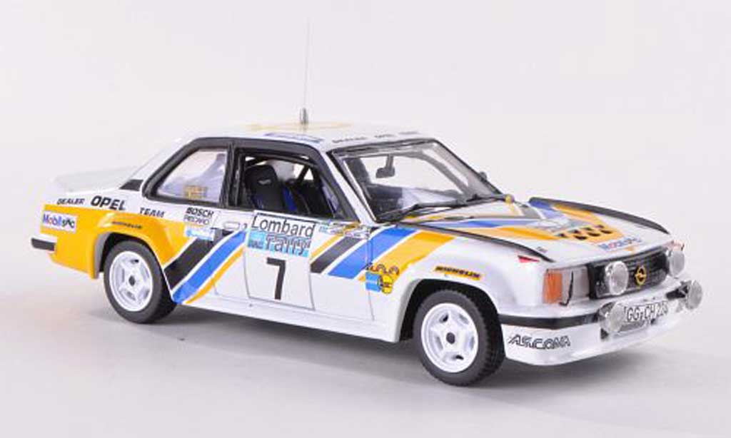 Opel Ascona B 1/43 Vitesse B 400 No.7 Dealer Team RAC Rally 1980 modellino in miniatura