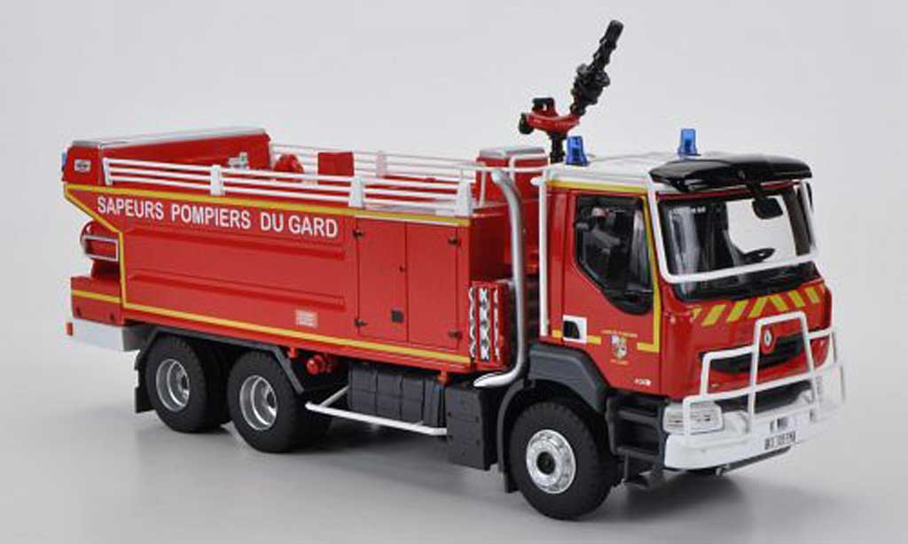 Renault Kerax 1/43 Eligor CCF-S Massias 30 Sapeurs Pompiers Du Gard modellino in miniatura