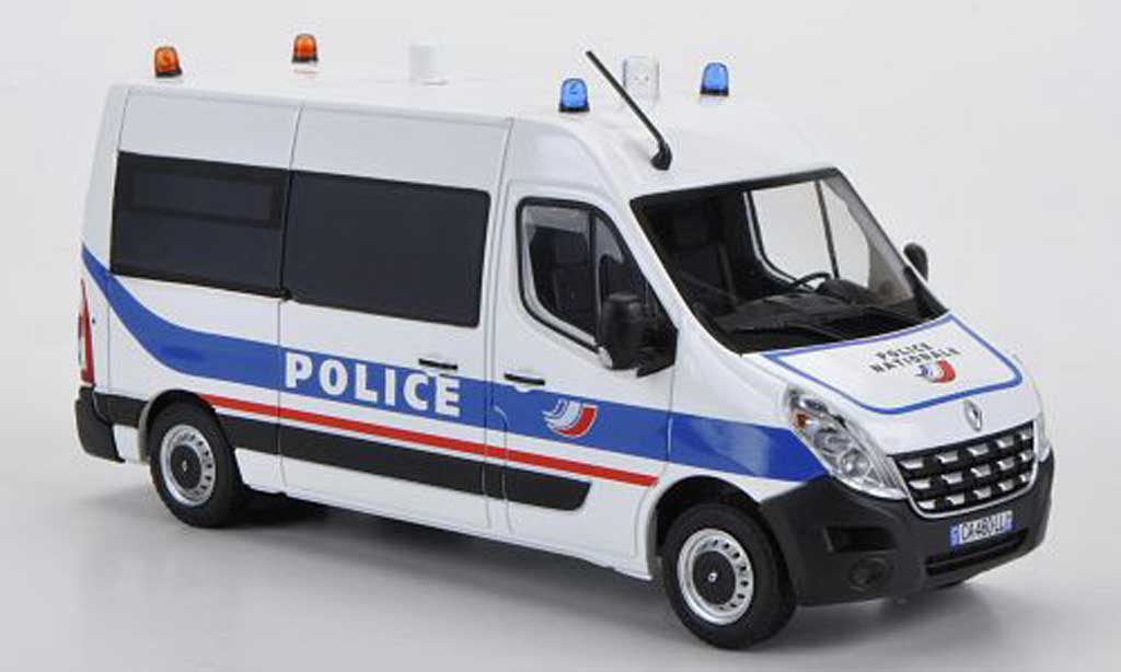 Renault Master 1/43 Eligor Police Nationale 2010 modellino in miniatura