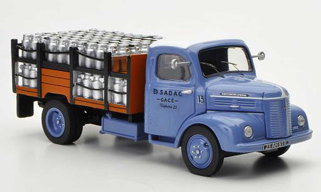 Hotchkiss PL 50 1/43 Eligor Pritsche SADAC mit Milchkannen als Ladegut modellino in miniatura