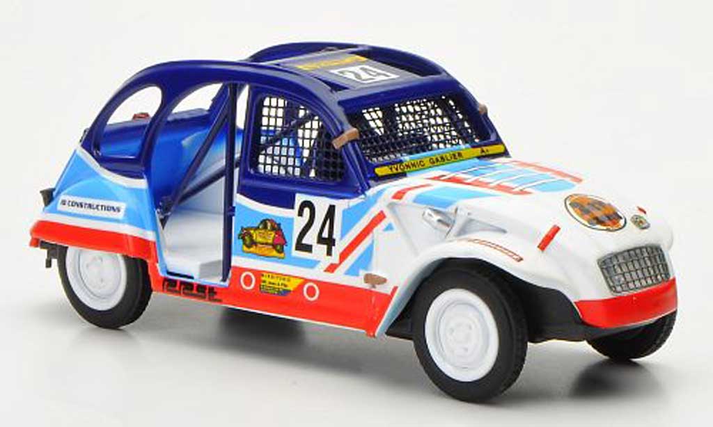 Citroen 2CV 1/43 Eligor Cross No.24 modellino in miniatura