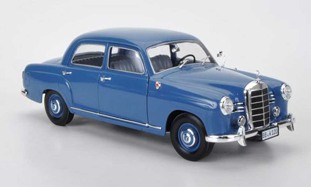 Mercedes 180 1/18 Revell (W120) Ponton blu Sondermodell MCW limitierte Auflage 1008 Stuck modellino in miniatura
