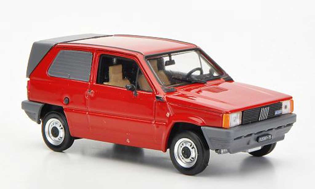 Fiat Panda 1/43 Brumm Van rosso Carozzeria Maggiora 1982 modellino in miniatura