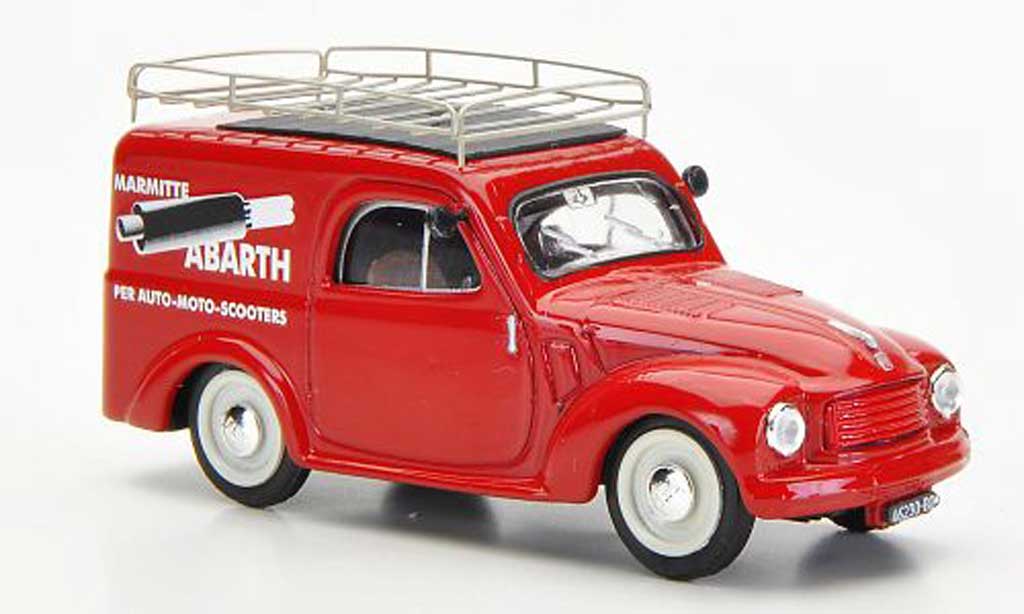 Fiat 500 C 1/43 Brumm C Furgoncino Marmitte Abarth 1956 modellino in miniatura