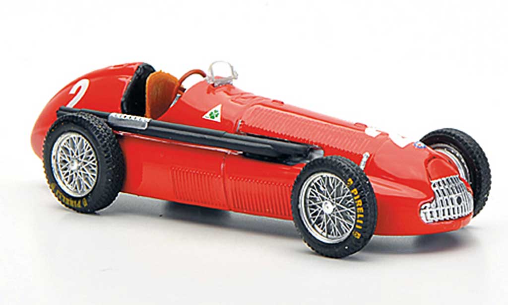Alfa Romeo 158 1/43 Brumm No.2 N.Farina GP Gro?britannien 1950 modellino in miniatura