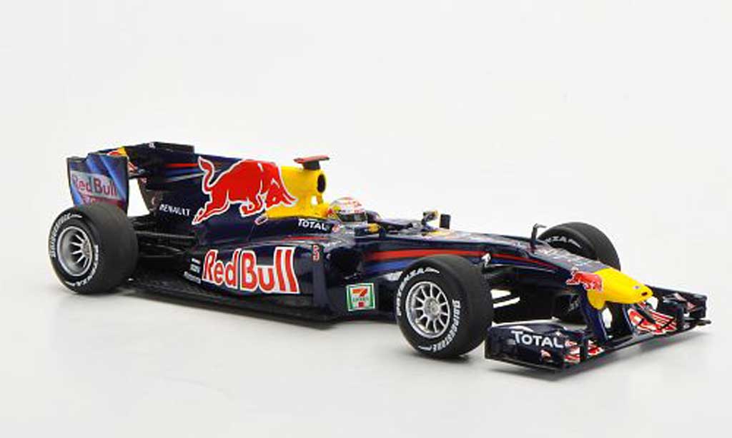 Renault F1 2010 1/43 Minichamps 2010 Red Bull RB6 No.5 GP Japan modellino in miniatura