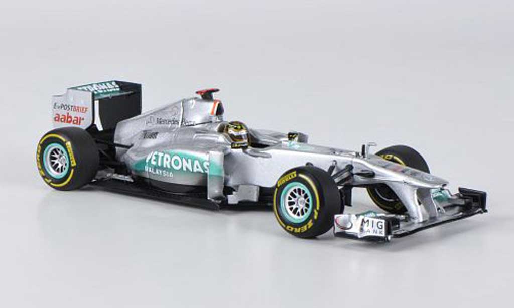 Mercedes F1 2011 1/43 Minichamps 2011 MGP W02 No.7 Petronas M.Schumacher GP Belgien modellino in miniatura