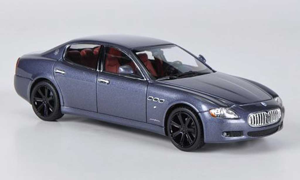 Maserati Quattroporte 1/43 Minichamps Sport S grigio 2009 modellino in miniatura
