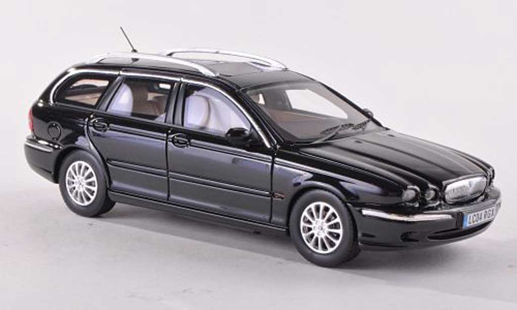 Jaguar X-Type 1/43 Premium X Wagon nero RHD 2004 modellino in miniatura
