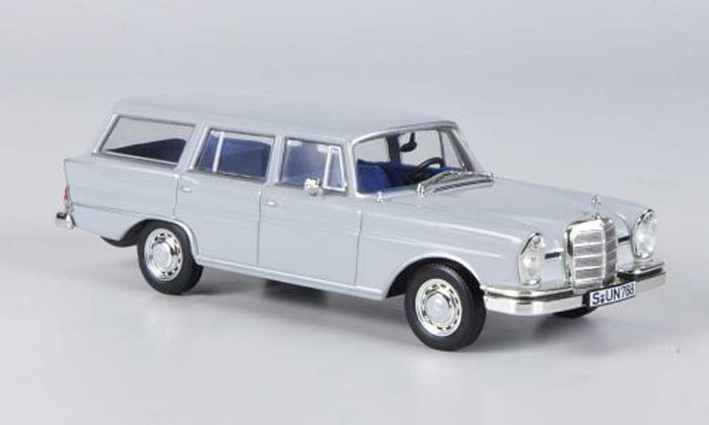 Mercedes 230 S 1/43 WhiteBox S S Universal grigio 1967 modellino in miniatura