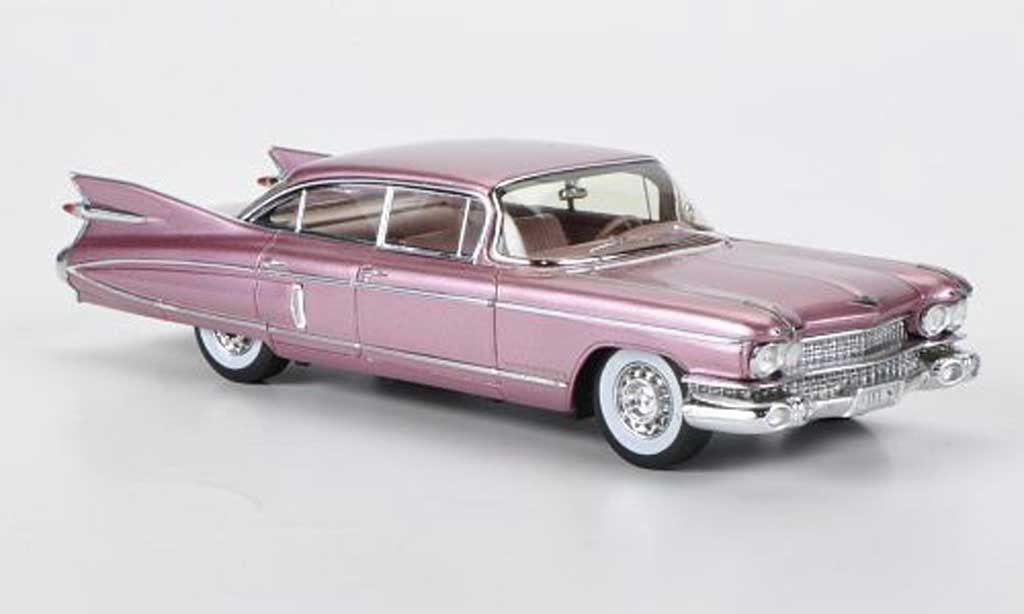 Cadillac Fleetwood Sixty 1/43 Spark Sixty Sixty Special Sedan altrosa Sondermodell MCW L.E. 300 1959 modellino in miniatura