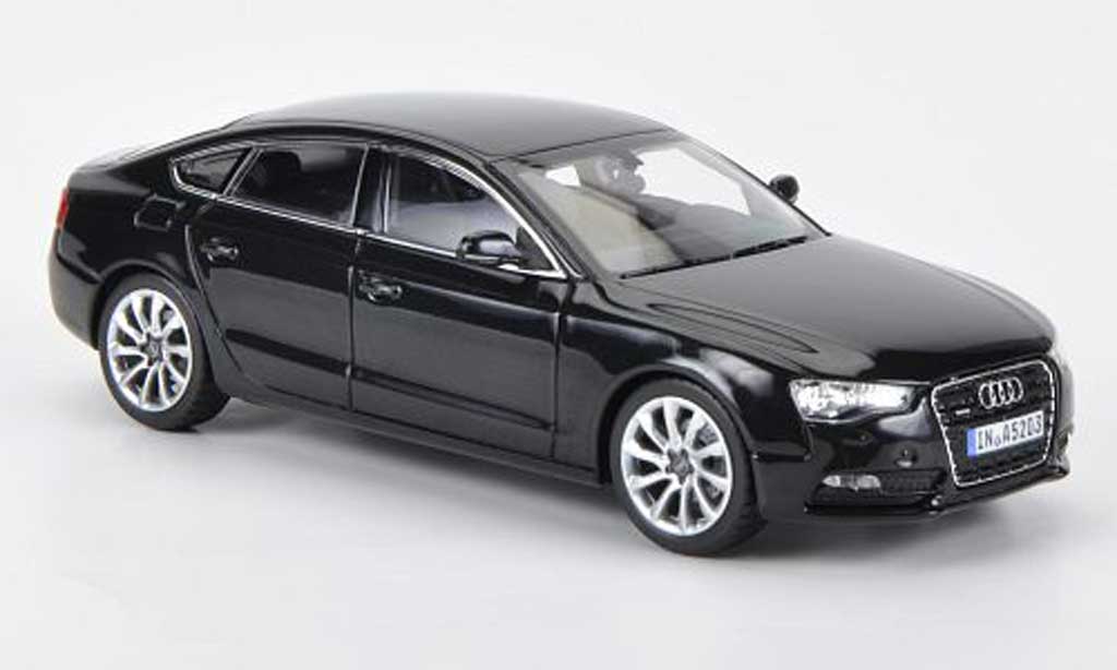 Audi A5 1/43 Norev Sportback nero 2011 modellino in miniatura