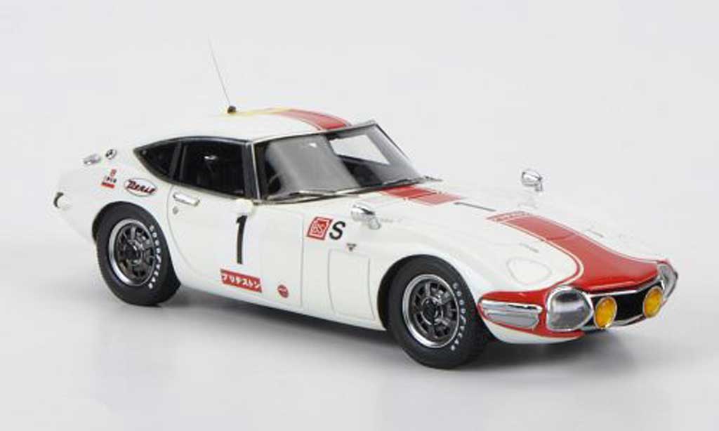 Toyota 2000 GT 1967 1/43 HPI 1967 No.1 24h Fuji modellino in miniatura