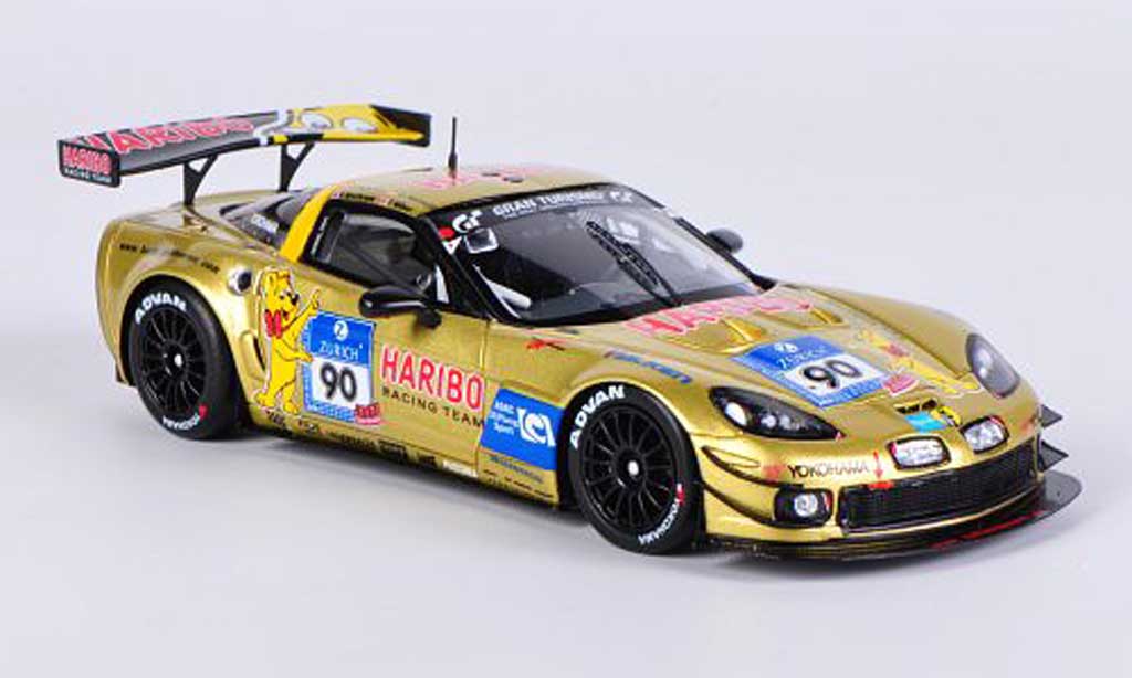 Chevrolet Corvette C6 1/43 Spark C6 No.90 Haribo Racing Team 24h Nurburgring 2012 J.Magnussen / R.Westbrook / T.Milner / D.Keilwitz modellino in miniatura