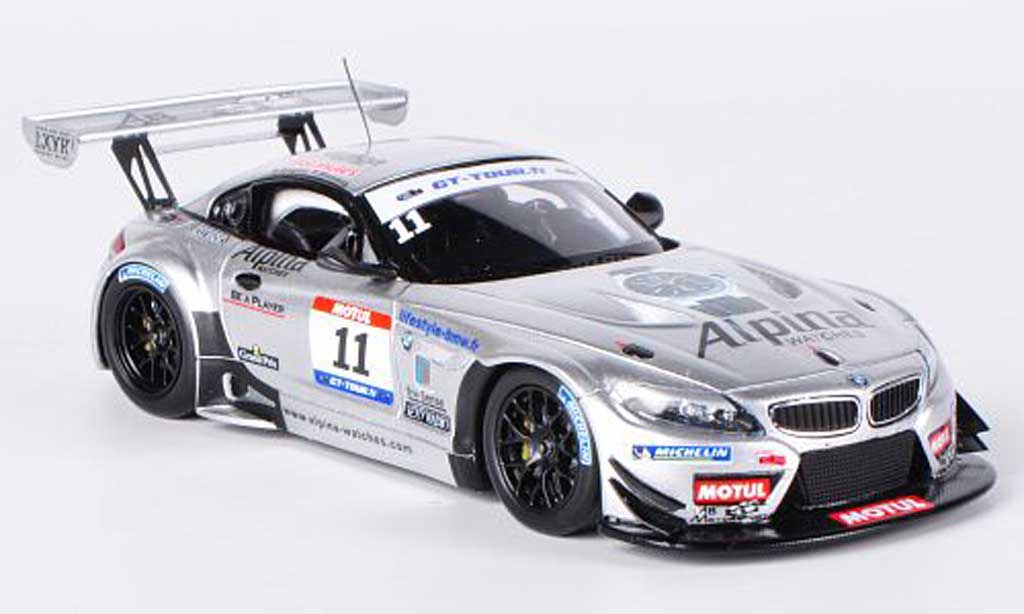 Bmw Z4 E89 1/43 Spark E89 GT3 No.11 AB Motorsport R.Brandela / A.Bleynie GT Tour 2011 modellino in miniatura
