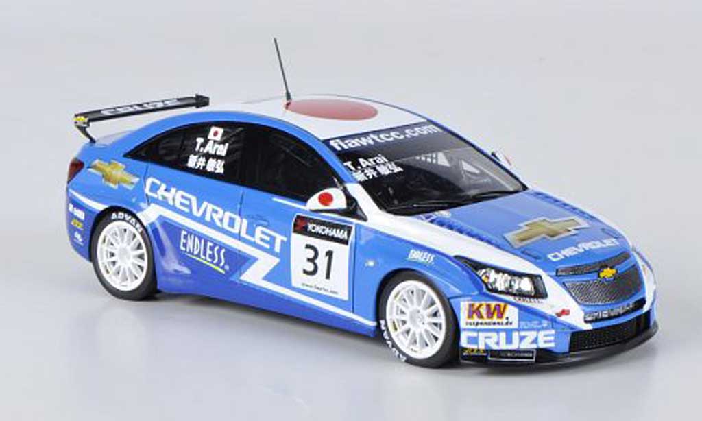 Chevrolet Cruze 2011 1/43 Spark 2011 1.6T No.31 T.Arai WTCC Japan modellino in miniatura