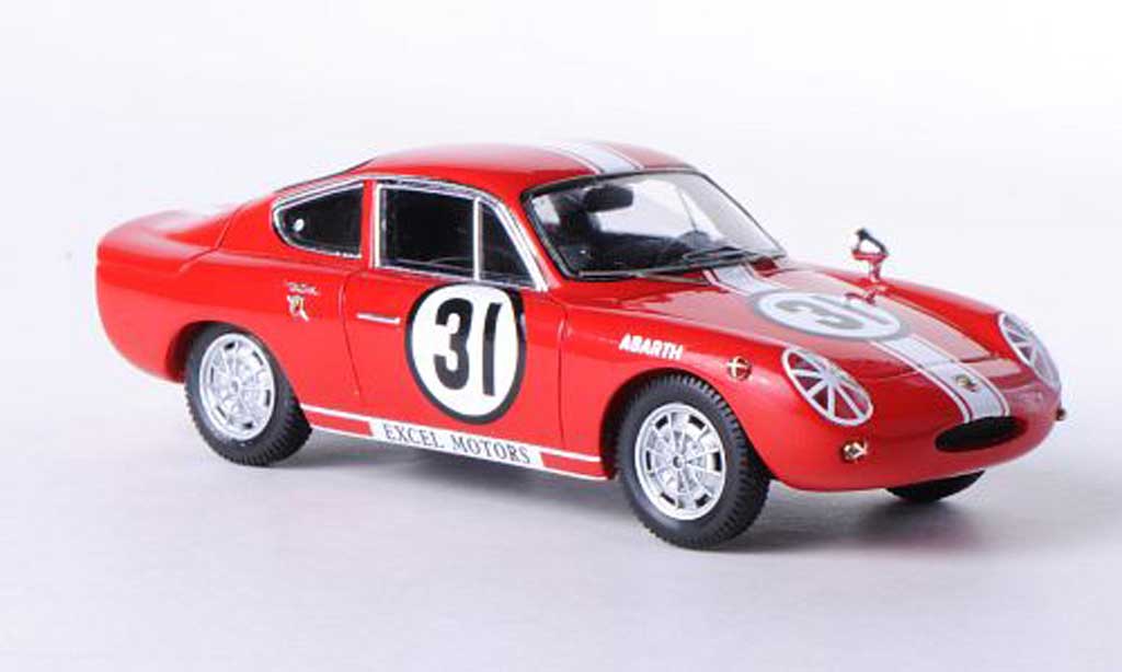 Abarth 1000 Bialbero 1/43 Ebbro Bialbero No.31 Funabashi CCC Race 1965 modellino in miniatura
