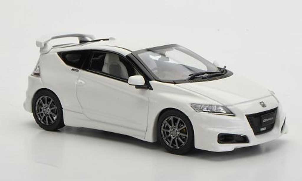 Honda CR-Z 1/43 Ebbro Mugen (NR) bianco modellino in miniatura