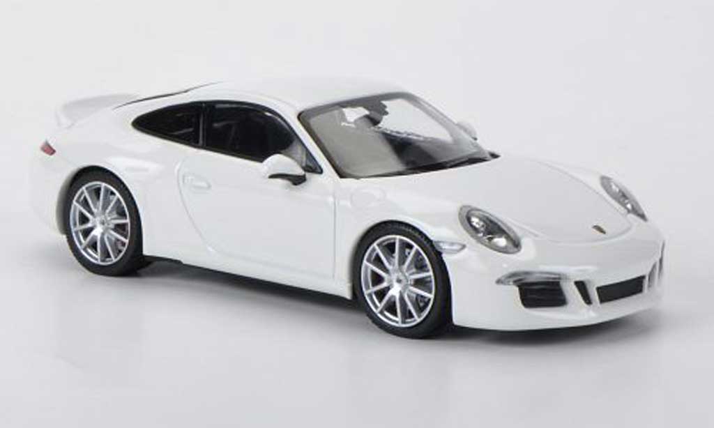 Porsche 991 S 1/43 Minichamps Carrera S SportDesign bianco 2012 modellino in miniatura