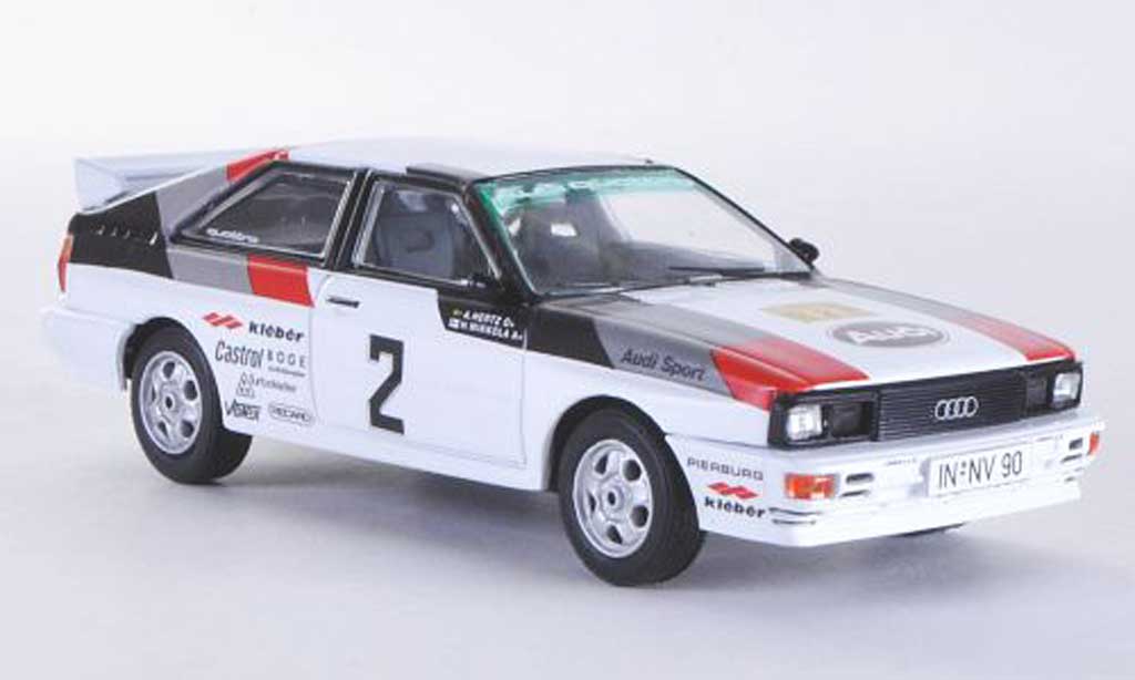 Audi Quattro 1/43 Vanguards No.2 H.Mikkola / A.Hertz Rally Schweden 1981 modellino in miniatura