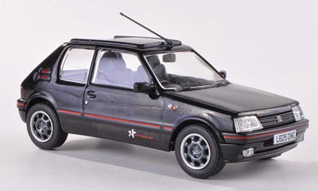 Peugeot 205 GTI 1/43 Vanguards GTI 1.9 Radio 1 L825 OMG nero modellino in miniatura