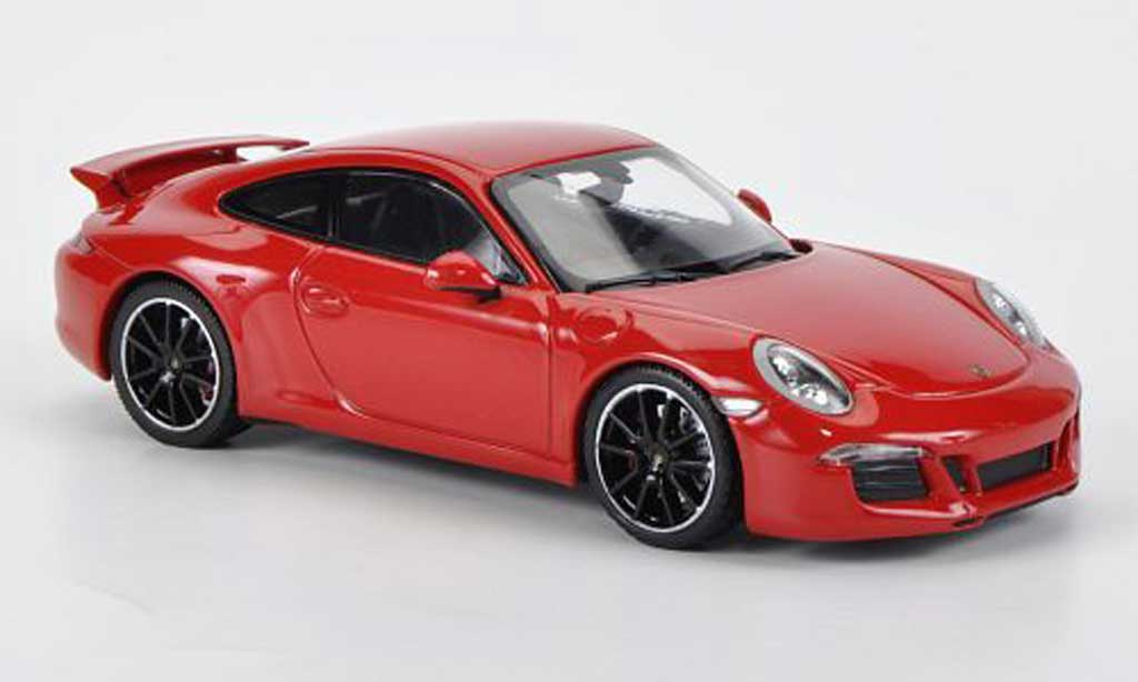 Porsche 991 S 1/43 Minichamps Carrera S Aerokit Cup rosso 2012 modellino in miniatura