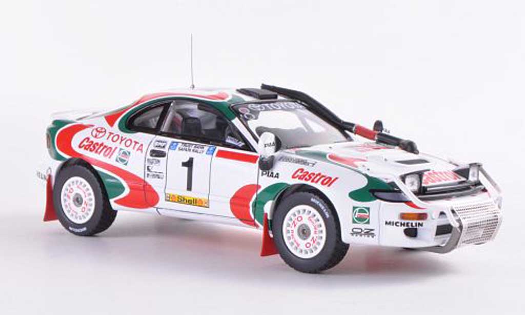 Toyota Celica Turbo 1/43 HPI Turbo 4WD No.1 Castrol J.Kankkunen / J.Pironen Safari Rally 1993 modellino in miniatura