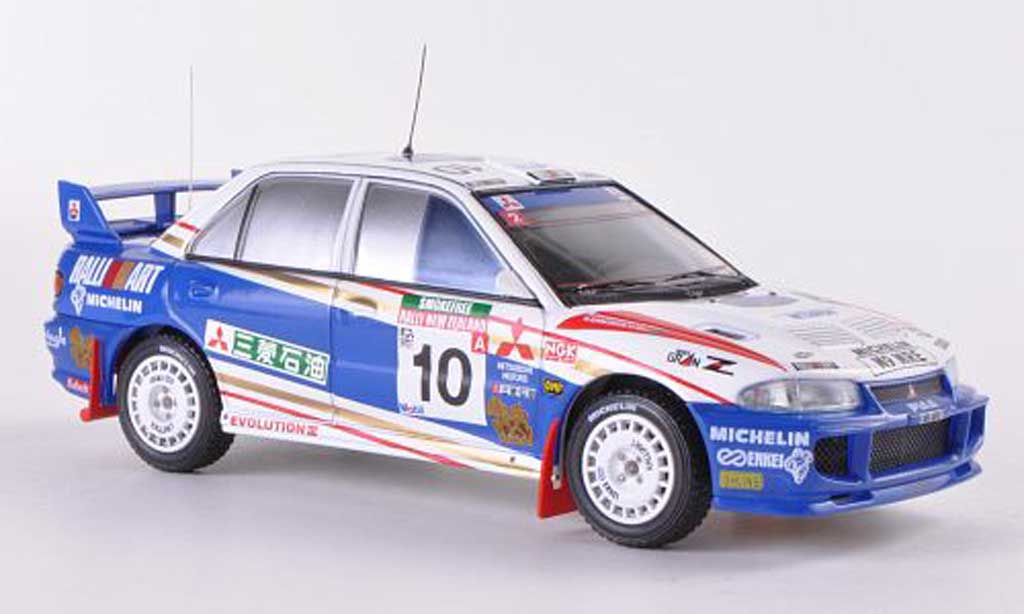 Mitsubishi Lancer Evolution III 1/43 HPI Evolution III No.10 RalliArt K.Eriksson/S.Parmander Rally Neuseeland 1995 modellino in miniatura