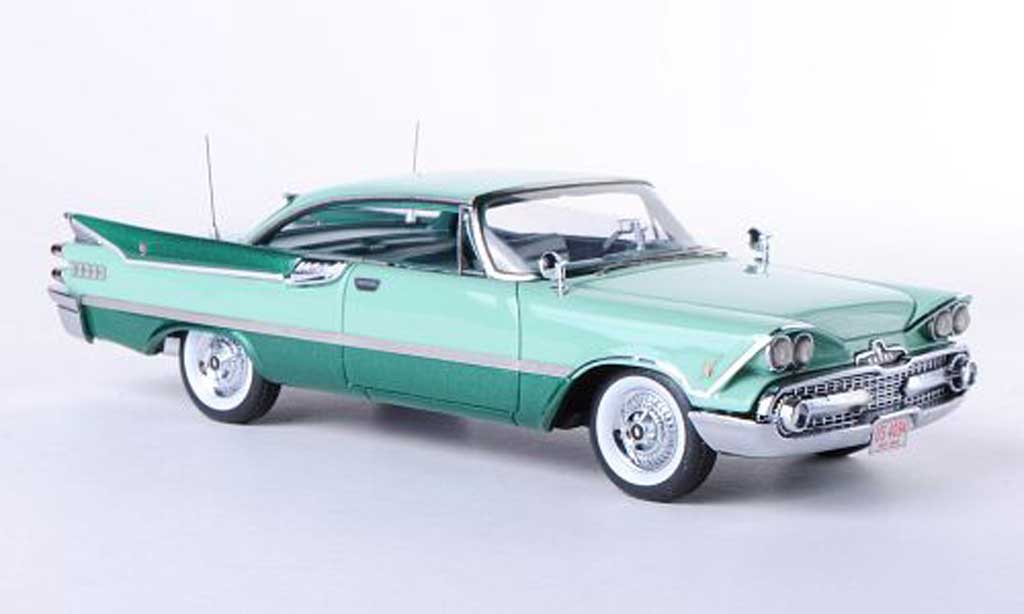 Dodge Custom Royal Lancer 1/43 Neo 2-Door Hardtop Coupe grun/grun 1959 modellino in miniatura