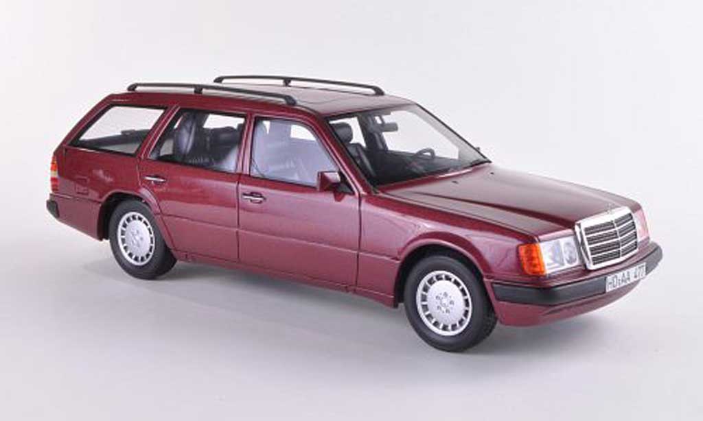 Mercedes 300 TE 1/18 BoS Models TE (S124) rosso limitierte Auflage 1.000 Stuck 1990 modellino in miniatura