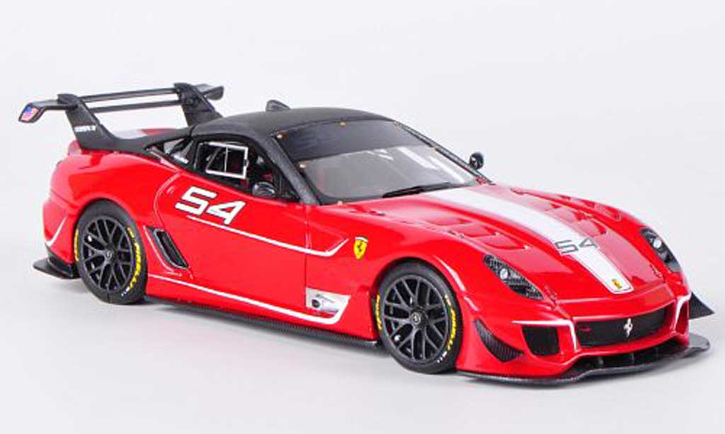 Ferrari 599 XX 1/43 Look Smart XX Evo No.54 M.Luzich modellino in miniatura