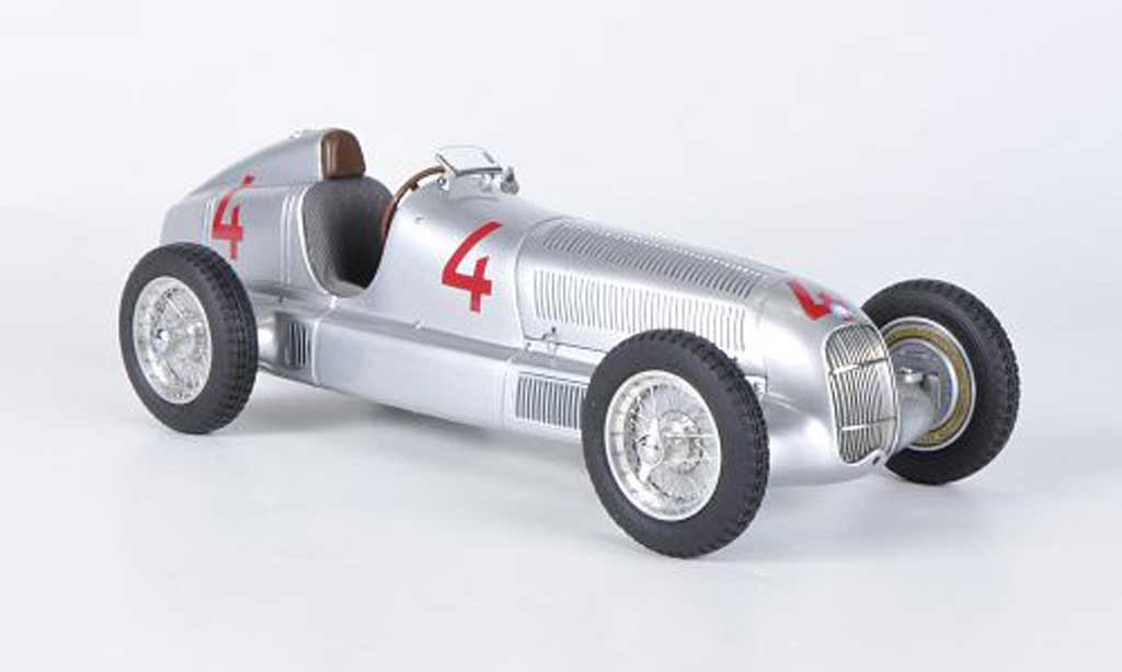 Mercedes W 25 1/18 CMC No.4 L.Fagioli GP Monaco 1935 modellino in miniatura