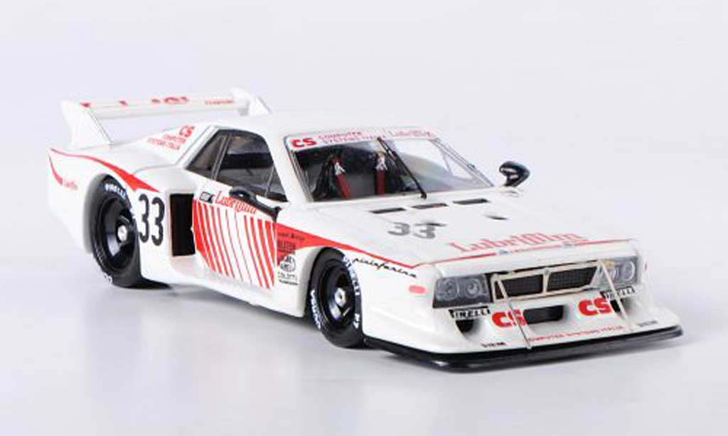 Lancia Beta 1/43 Best No.33 Lubrifilm Monza 1981 Piante/Schoen/Fiotto modellino in miniatura