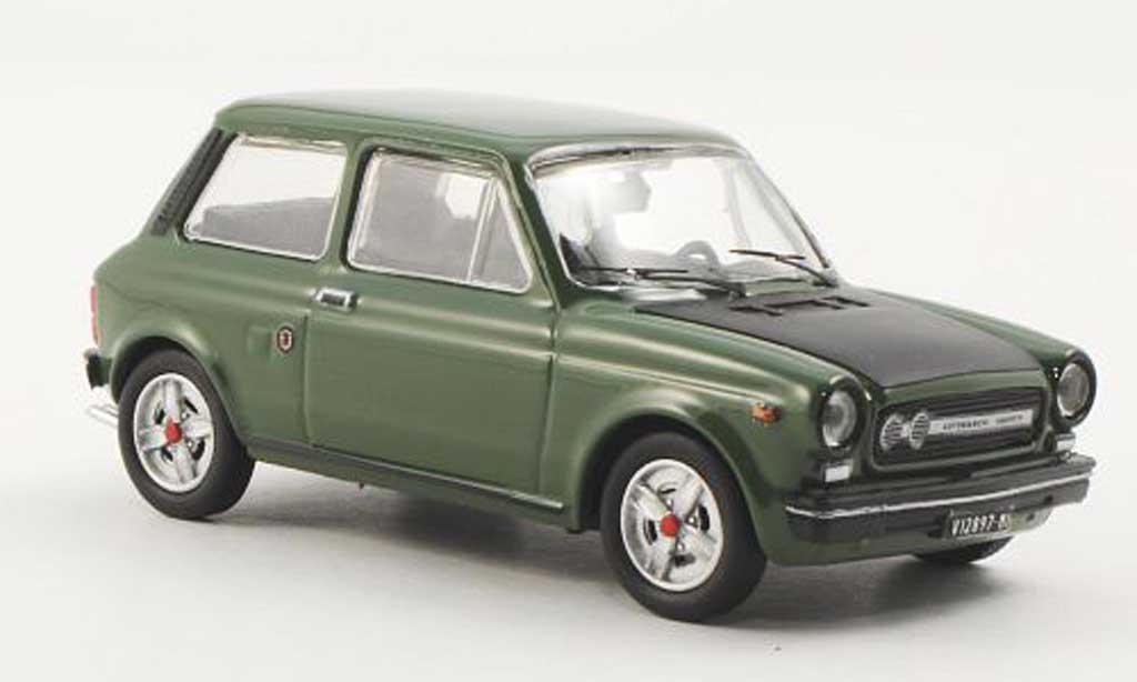 Autobianchi A112 1/43 Best Abarth grun/nero 1973 modellino in miniatura